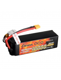 Gens ace 11.1V 10000mAh 45C 3S Lipo Battery XT60 Plug for RC Racing Drone