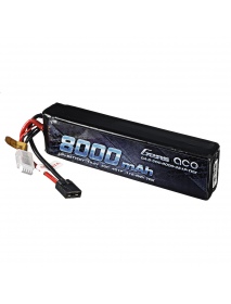 Gens ace 14.8V 8000mAh 50C 4S Lipo Battery TRX Plug for RC Car