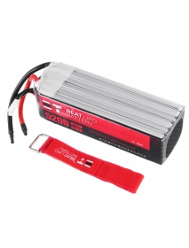 BT 22.2V 5200mAh 65C 6S Lipo Battery Without Plug for ARRMA Senton 6S RC Car 700 Class Helicopter
