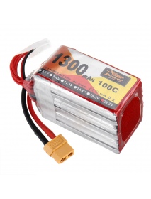 ZOP Power 22.2V 1300mAh 100C 6S Lipo Battery XT60 Plug for iFlight TurboBee 120RS