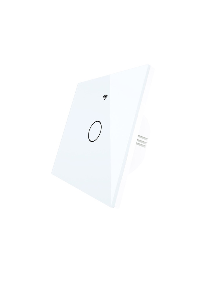 Moeshouse 220V WiFi Smart Light Switch RF433 No Neutral Wire Single Fire Smart Life Tuya App Control Works with Alexa Google Hom