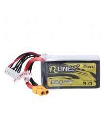 TATTU R-LINE 3.0 22.2V 1050mAh 120C 6S Lipo Battery for RC Racing Drone