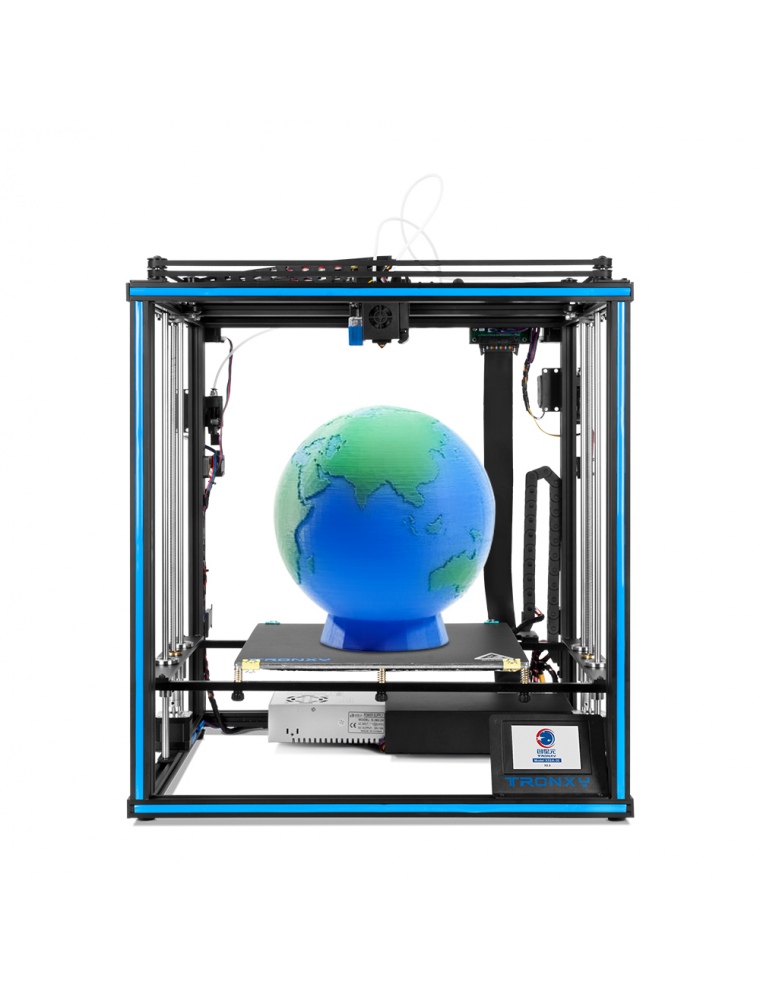 TRONXY ® X5SA-400-2E Dual Extruder Mix Color 3D Printer con 400 * 400 * 400mm Stampa Area / Ultra Quiet Printing / Coressy