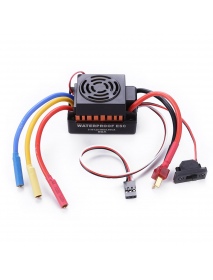60A Brushless Waterproof ESC Electric Speed Controller for 1/10 RC Car Parts