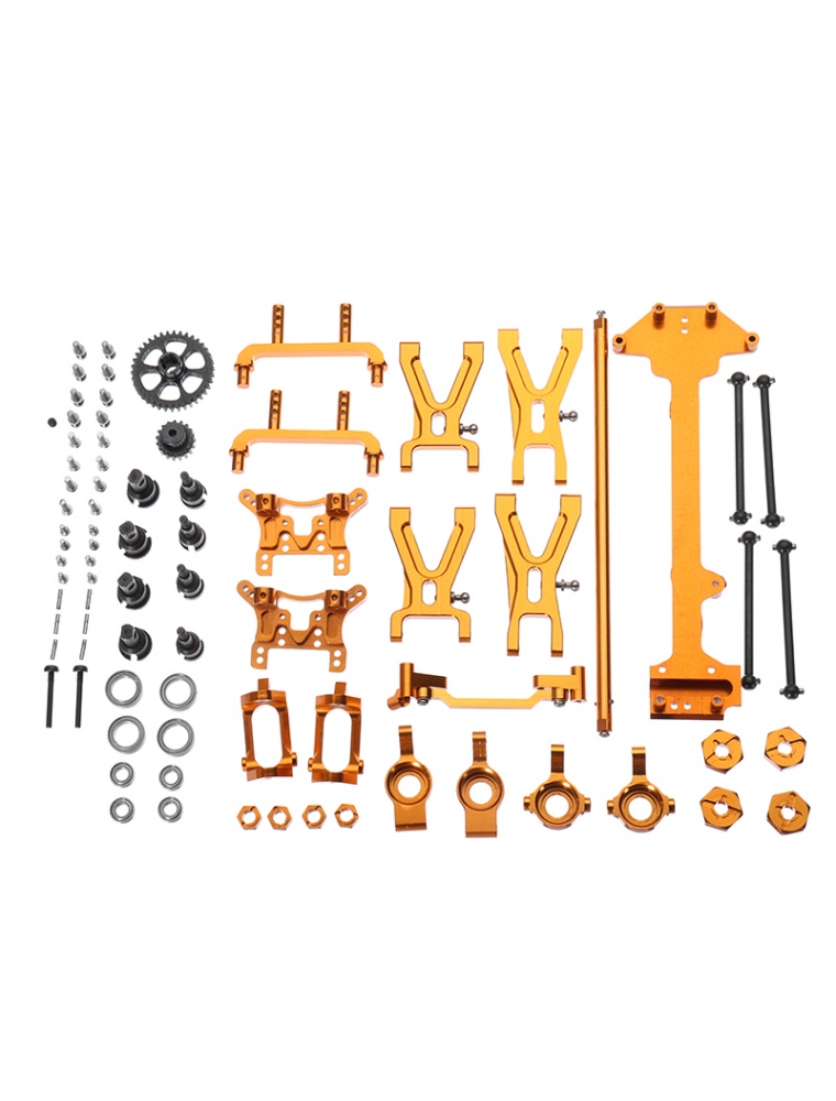 WLtoys 1/18 A949 A959 A969 A979 K929 Upgraded Metal Parts Kit Gold Color