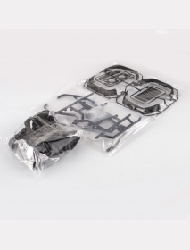 Killerbody 48722 MARAUDER Ⅱ Clear RC Car Body Shell Fit For 1/10 Axial SCX10&SCX10 ⅡChassis