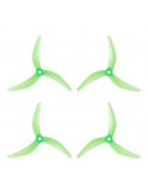 2 Pairs AZURE POWER Johnny 5 inch 3-blade CW CCW Propeller For Freestyle FPV Racing RC Drone