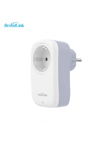 Broadlink SP4L - EU Smart Wifi Socket Wireless Voice Control Switch night light timer con Alexa Google Home Siri per sm