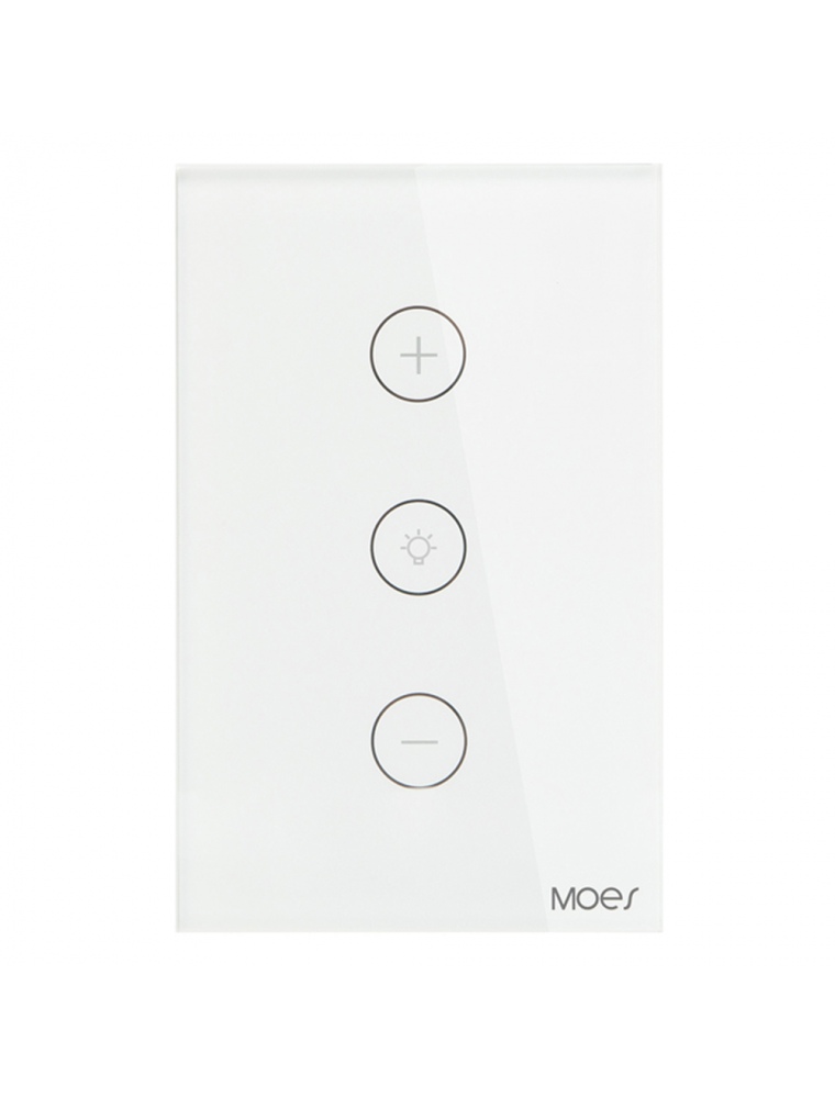 MoesHouse WIFI Smart Wall Touch Light Dimmer Switch Smart Life Tuya APP Remote Control Works with Amazon Alexa and Google Home