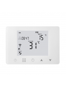MoesHouse WiFi Smart LCD 5A Wall-Hung Gas Boiler Water Electric Underfloor Heating Temperature Controller Digital Weekly Program