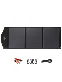 iMars SP-B150 150W 19V Solar Panel Folding Portable Superior Monocrystalline Solar Power Cell Battery Charger for Car Camping Ph