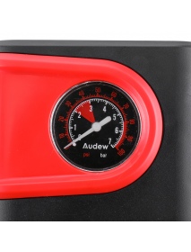 AUDEW DC12V 100PSI Car Tyre Tire Inflator Portable Mini Air Compressor Pump Auto Tire Pump for Car Bike Motorcycle SUV and Other