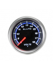 2" 52mm Universal Car Auto Voltmeter Volt Voltage Gauge Meter 8-18V LED Display