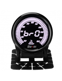 2 Inch 52mm Car Oil Temp Temperature Pressure Gauge Meter Digital LED Display 50~150℃