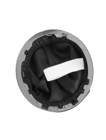Black Gear Stick Shift Knob Gaiter Boot Cover Plastic Frame For Fiat 500c 2007-2015