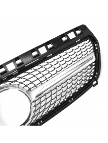 Front Grille Grill For Mercedes Benz W176 A Class Black Diamond Design 2013-15