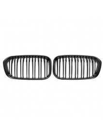 Matte Black Front Kidney Grill Grille For BMW F20 F21 1 Series 15-17