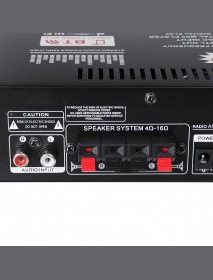 12V 220V Mini Power Amplifier Speaker Power Amplifier Card U Disk Radio