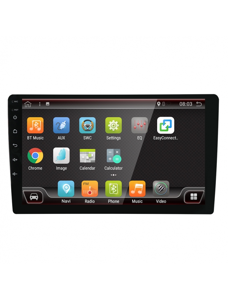 YUEHOO 9 Inch 2 DIN for Android 9.0 Car Stereo Radio 8 Core 4+32G Touch Screen 4G bluetooth FM AM RDS Radio GPS