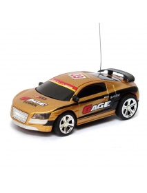Mini Can Remote Radio Control Racing RC Car Vehicles Model LED Light