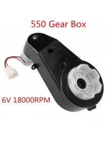 URUAV 390/550 12V/6V 10000-23000 RPM Electric Motor with Gearbox High Speed Match Children Ride on Toy Accessories