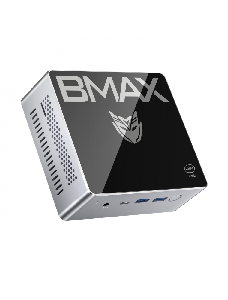 Bmax B2 Plus Mini PC Intel Celeron J4115 8GB DDR4 128GB SSD with Two Channel Speaker Intel 9th Gen UHD Graphics 600 Quad Core 1.
