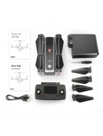 MJX B4W 5G WIFI FPV With 4K HD Camera Ultrasonic GPS Follow Me Foldable Brushless RC Quadcopter RTF