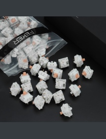 Feker 110Pcs Mechanical Switch Set Holy Panda Switches Tactile Pink Jade Switches for Mechanical Gaming Keyboard