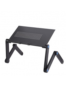 Folding Laptop Stand Desk Portable Cooling Laptop Table Aluminium Alloy Learning Dining Game Table On Bed for Student Home