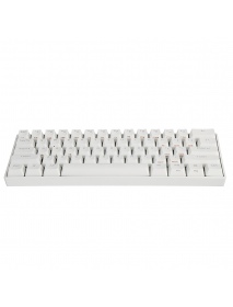 FEKER 60% NKRO Mechanical Keyboard bluetooth 5.0 Type-C Outemu Switch PBT Double Shot Keycap RGB White Case Gaming Keyboard