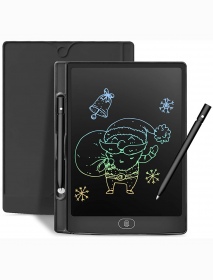 8.5 Inch LCD Writing Tablet Colorful Handwriting Lock-Key Graphic Tablet Students Hand-painted Design Small Blackboard for Kids 