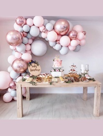 Macaron Balloons Set Garland Confetti Arch Balloons for Birthday Wedding Baby Shower Anniversary Party Decoration