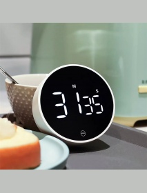 Xiaomi MIIIW Rotary Mute Timer LED HD Digital Display Electronic Magnetic Suction Timing Alarm Clock Fitness Digital Timer for C