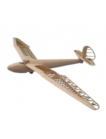 Tony Ray's AeroModel Minimoa 1422mm Wingspan 1/12 Scale Balsa Wood Laser Cut RC Airplane Glider KIT