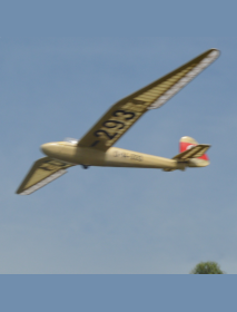Tony Ray's AeroModel Minimoa 1422mm Wingspan 1/12 Scale Balsa Wood Laser Cut RC Airplane Glider KIT