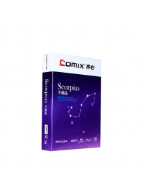 Comix C5674 2500 Sheets Multipurpose Copy Printer Paper 5 Ream Case Paper for Printer A4 297*210mm Draft Paper Office School Sup