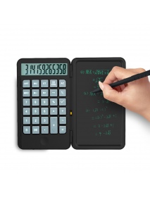 NEWYES 2 Pack Desktop Calculator with Portable LCD Handwriting Screen Writing Tablet 12-digit Display Repeated Writing Calculato