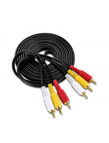 BAYNAST 10m 3RCA to 3RCA Audio Video Cable AV Cable Connector DVD Audio Cable 1.5m 3m 5m for Sound  TV Computer