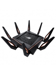 ASUS ROG Rapture RT-AX11000 Tri-band WiFi 6 Gaming Router 10 Gigabit WiFi Router Quad Core 2.5G Gaming Port DFS Band wtfast Mesh