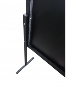 Projector Screen With Stand 100 Inch PVC Gray Soft HD 16:9 Portable Tripod Projector Movie Curtain Real Front Multifunction For 