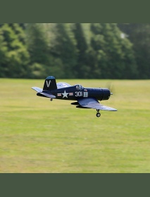 FMS F4U V2 800mm (31.5") Wingspan Blue EPO RC Airplane PNP With Reflex Gyro System