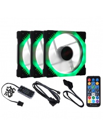 C47346 RGB PC Cooling Fan 1400 RPM 4.2W RGB Symphony cooling fan With the Remote Control