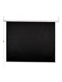 100-inch Electric Projector Screen Grey Curtain 16:9 HD Glass Bead Projection Screen Home Cinema Theater Outdoor Movie