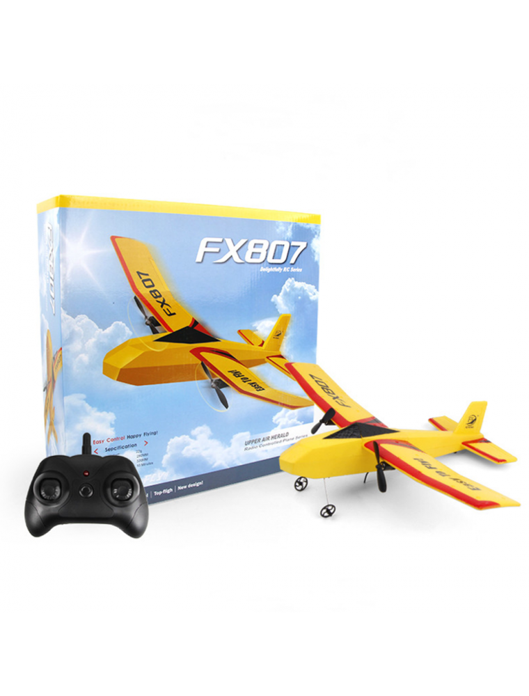 Flybear FX807 320mm Wingspan 2.4Ghz 2CH 3-Axis Gyro Automatic Balance EPP RC Airplane Glider Beginner RTF