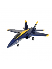 TOPRC 64mm EDF F-18 Blue Angel 686mm Wingspan EPO 3D Aerobatic RC Airplane Jet PNP