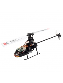 XK K110 6CH Brushless 3D6G System RC Helicopter BNF With 4 Pcs Battery