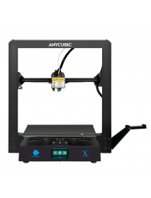 Anycubic® Mega X 3D Printer Kit 300x300x305mm Printing Size Modular Design with Dual Z Axis Filament Detect Ultrabase Platform