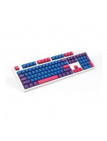 166 Keys Color Matching Keycap Set Cherry Profile PBT Two Color Molding Keycaps for Mechanical Keyboard