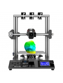 Geeetech ® A20T Mix - Color 3D Printer con 250 * 250 * 250mm Area Stampa / Tripla Extruder/3 in 1 Nozzolo / Lampada Detector /