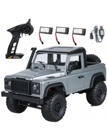 MN99s A RTR Model with 2/3 Battery 1/12 2.4G 4WD RC Car for Land Rover Vehicles Indoor Toys